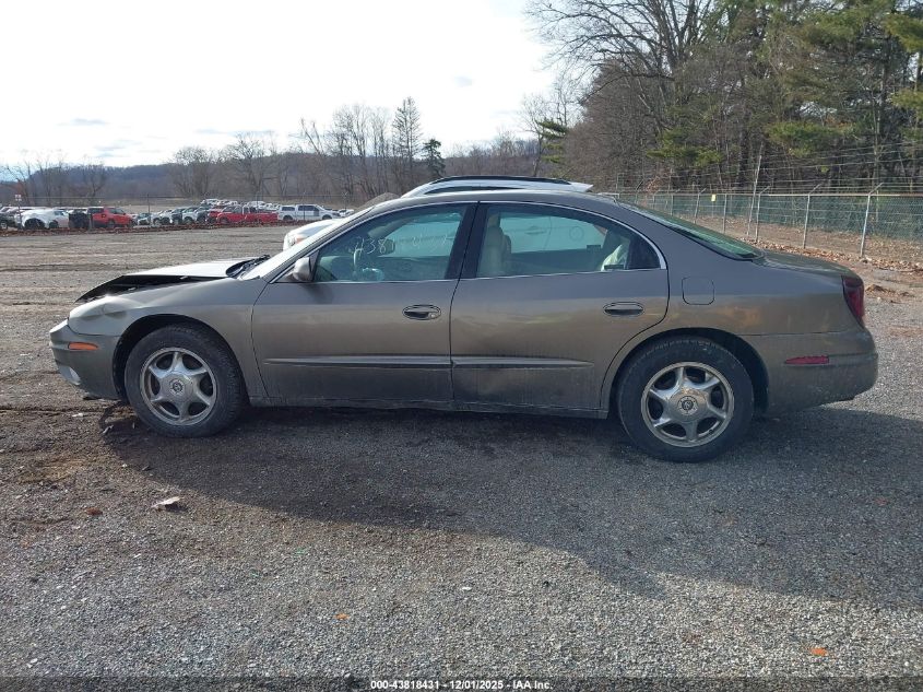 2001 Oldsmobile Aurora 4.0 VIN: 1G3GS64C514126137 Lot: 43818431