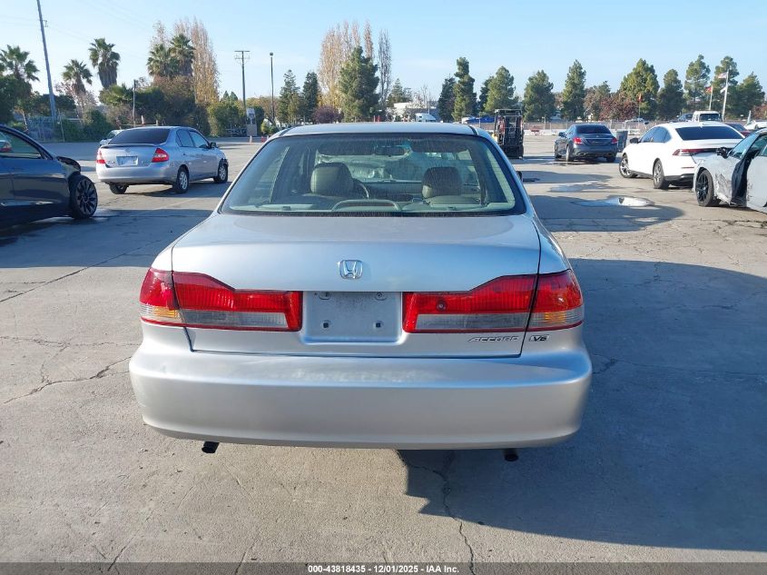 2002 Honda Accord 3.0 Ex VIN: 1HGCG16562A055584 Lot: 43818435