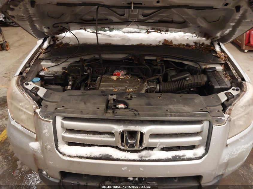 2007 Honda Pilot Ex-L VIN: 2HKYF18547H522117 Lot: 43818456