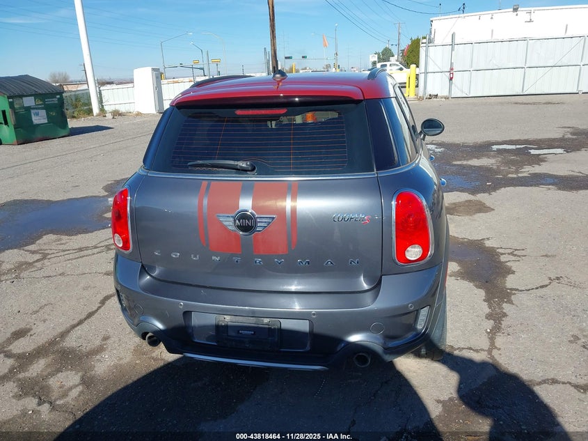 2016 Mini Countryman Cooper S VIN: WMWZC5C5XGWU02423 Lot: 43818464