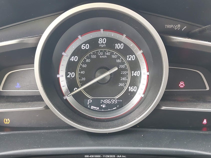 2015 Mazda Mazda3 I Sv VIN: JM1BM1T7XF1249890 Lot: 43818500