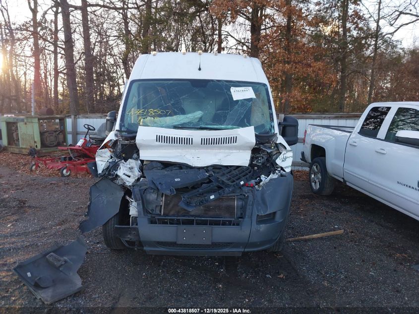 2018 Ram Promaster 2500 High Roof 159 Wb VIN: 3C6TRVDGXJE156487 Lot: 43818507