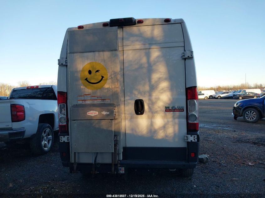 2018 Ram Promaster 2500 High Roof 159 Wb VIN: 3C6TRVDGXJE156487 Lot: 43818507