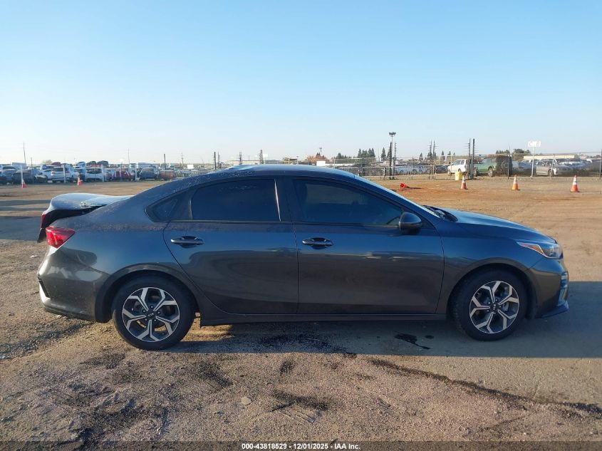 2021 Kia Forte Lxs VIN: 3KPF24AD2ME299257 Lot: 43818529