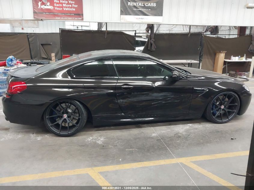 2013 BMW M6 VIN: WBSLX9C53DD159820 Lot: 43818531