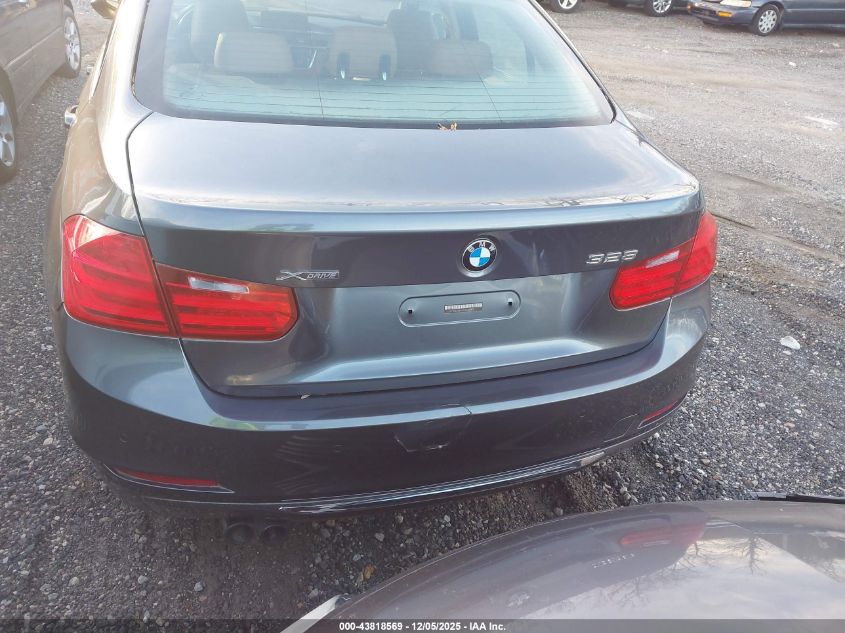 2015 BMW 328I xDrive VIN: WBA3B5G55FNS12035 Lot: 43818569