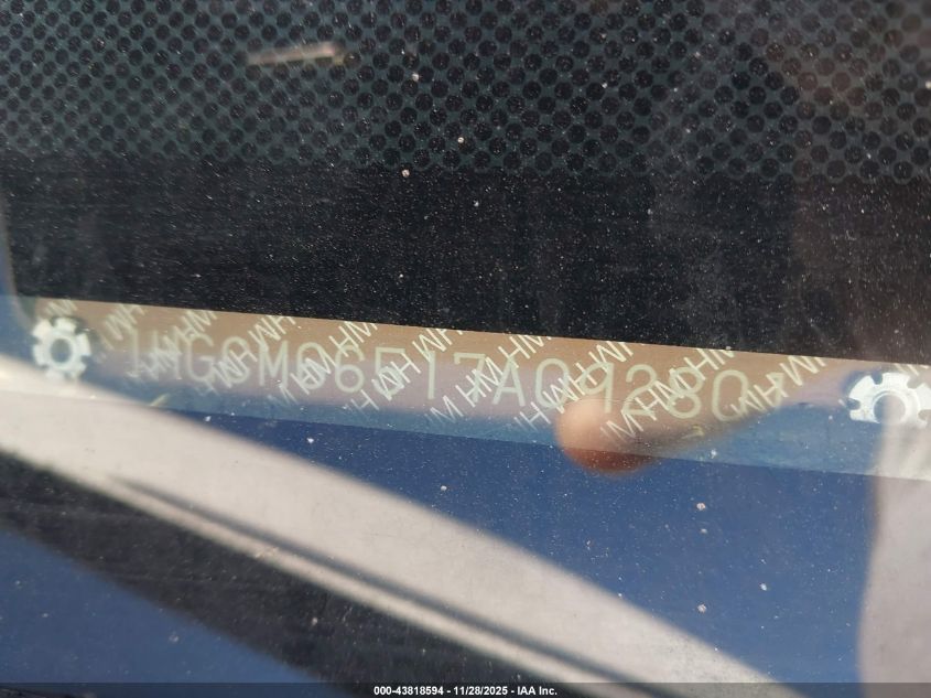 2007 Honda Accord 3.0 Ex VIN: 1HGCM66517A092801 Lot: 43818594