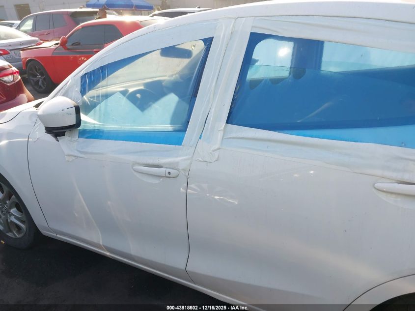 2018 Toyota Yaris Ia VIN: 3MYDLBYV4JY312593 Lot: 43818602