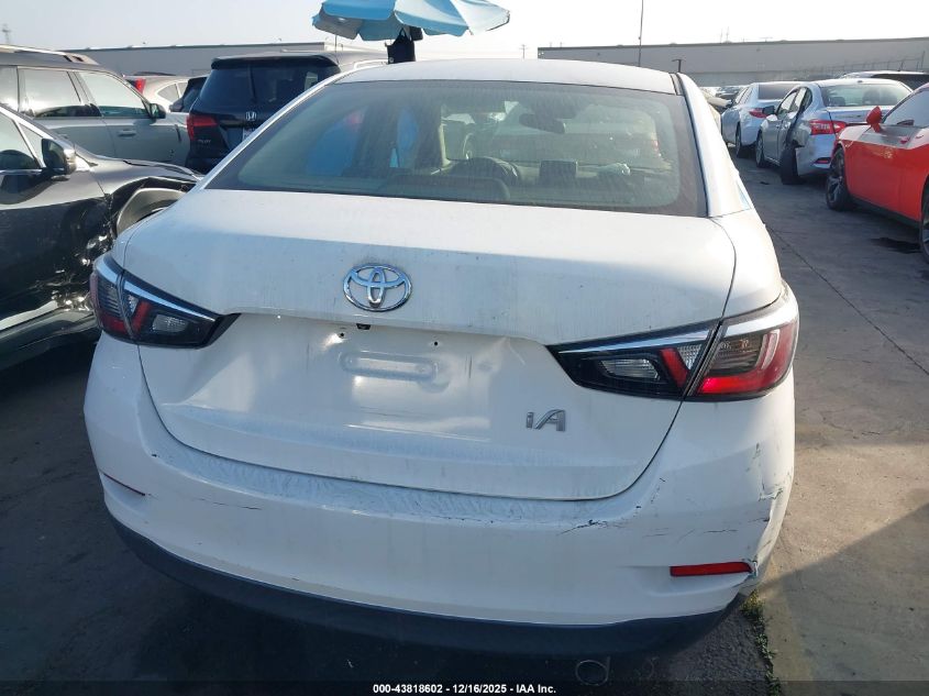 2018 Toyota Yaris Ia VIN: 3MYDLBYV4JY312593 Lot: 43818602