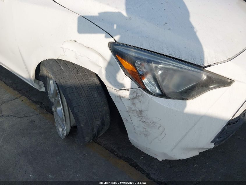 2018 Toyota Yaris Ia VIN: 3MYDLBYV4JY312593 Lot: 43818602