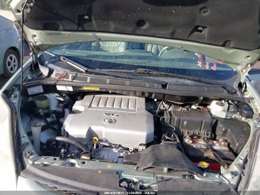 2010 Toyota Sienna Xle VIN: 5TDYK4CC6AS301896 Lot: 43818611