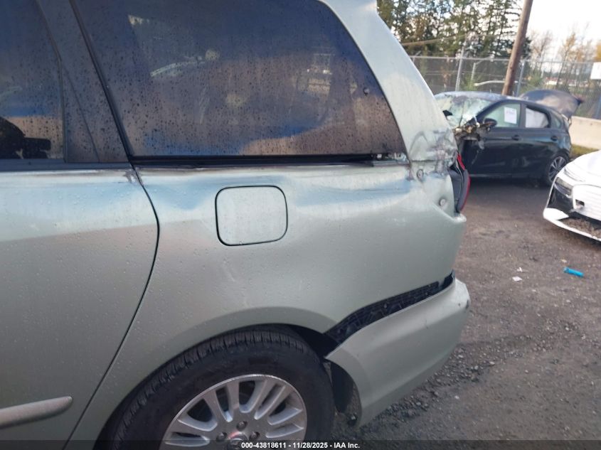 2010 Toyota Sienna Xle VIN: 5TDYK4CC6AS301896 Lot: 43818611