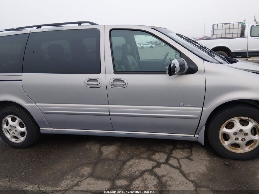 2001 Oldsmobile Silhouette Premiere VIN: 1GHDX13E81D162439 Lot: 43818616