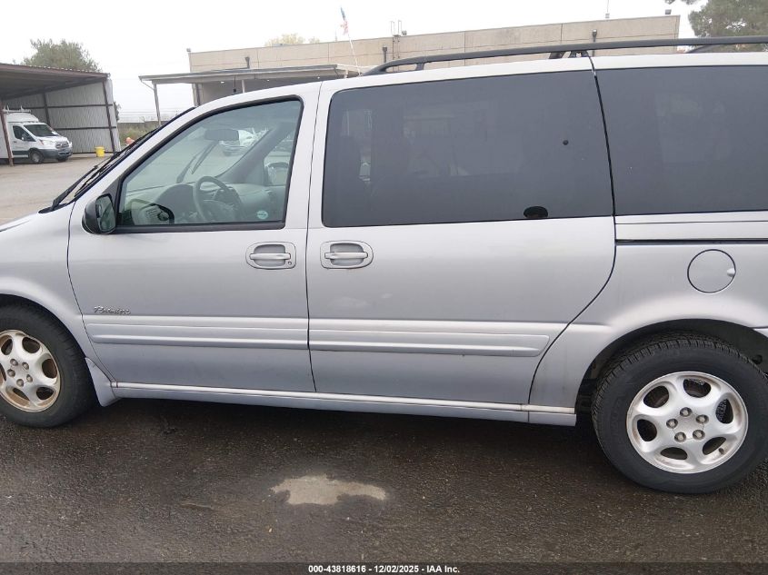 2001 Oldsmobile Silhouette Premiere VIN: 1GHDX13E81D162439 Lot: 43818616