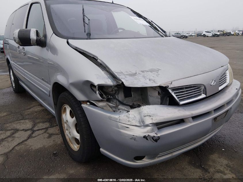 2001 Oldsmobile Silhouette Premiere VIN: 1GHDX13E81D162439 Lot: 43818616