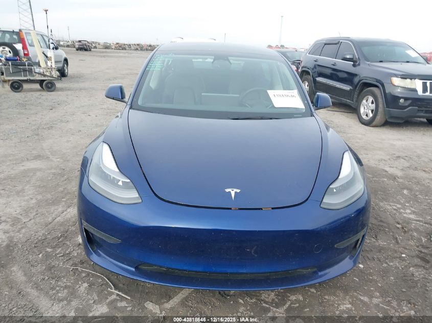 2023 Tesla Model 3 Rear-Wheel Drive VIN: 5YJ3E1EA2PF436060 Lot: 43818646
