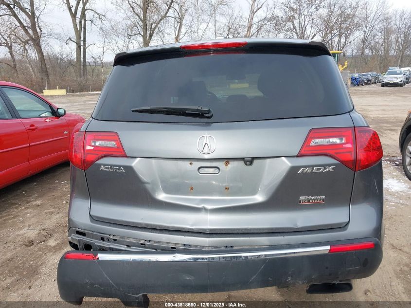 2011 Acura Mdx VIN: 02HNY2H68BH531273 Lot: 43818660