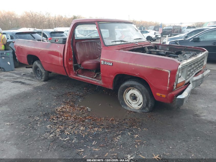 1982 Dodge D-Series D150