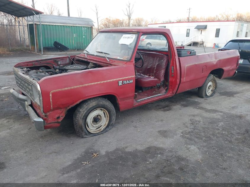 1982 Dodge D-Series D150