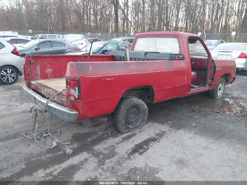 1982 Dodge D-Series D150