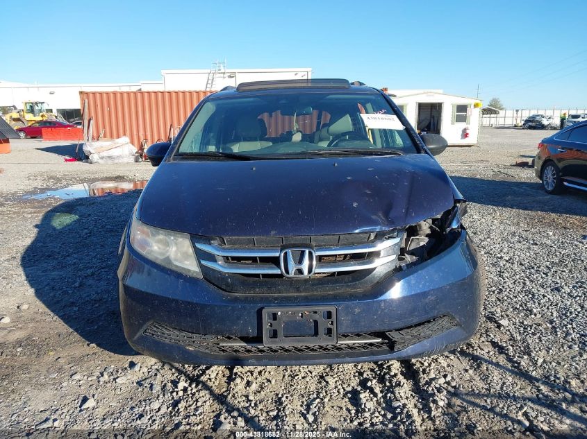 2015 Honda Odyssey Ex-L VIN: 5FNRL5H6XFB070295 Lot: 43818682