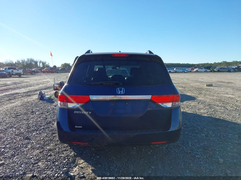 2015 Honda Odyssey Ex-L VIN: 5FNRL5H6XFB070295 Lot: 43818682