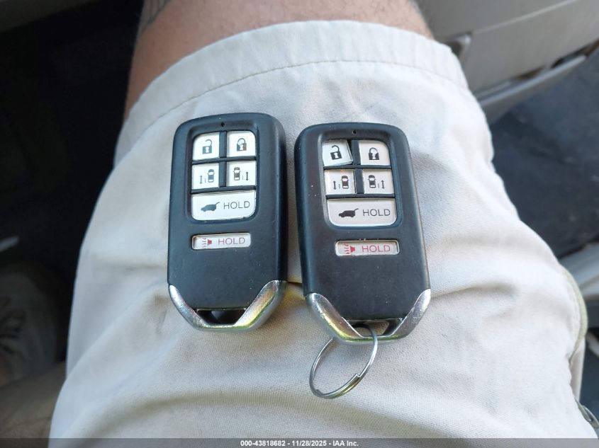 2015 Honda Odyssey Ex-L VIN: 5FNRL5H6XFB070295 Lot: 43818682