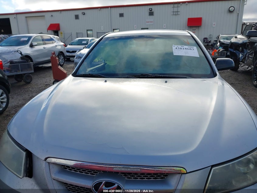 2007 Hyundai Sonata Gls VIN: 5NPET46C77H193413 Lot: 43818683