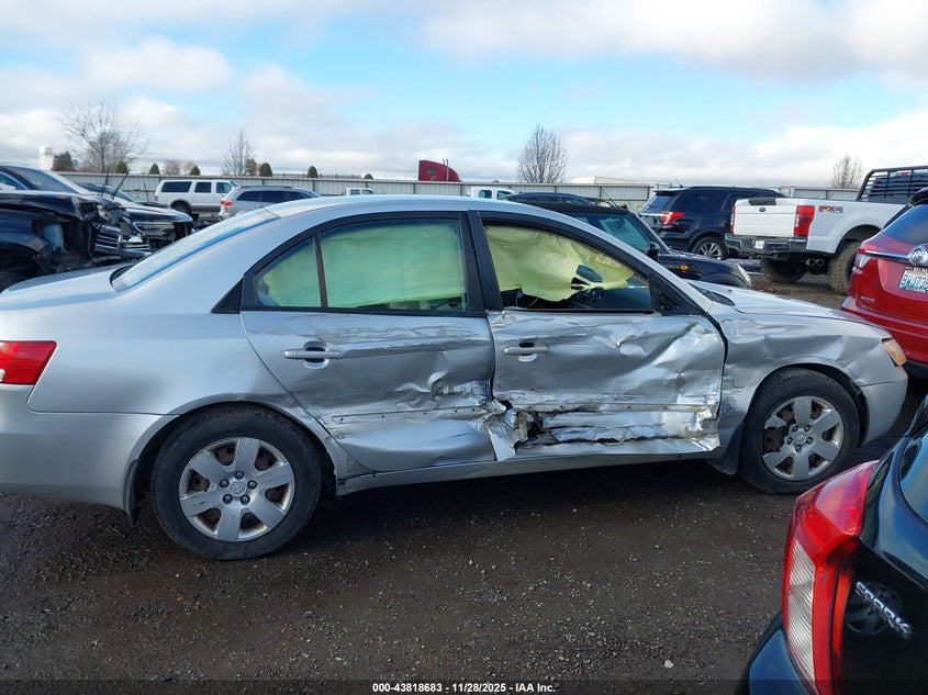 2007 Hyundai Sonata Gls VIN: 5NPET46C77H193413 Lot: 43818683