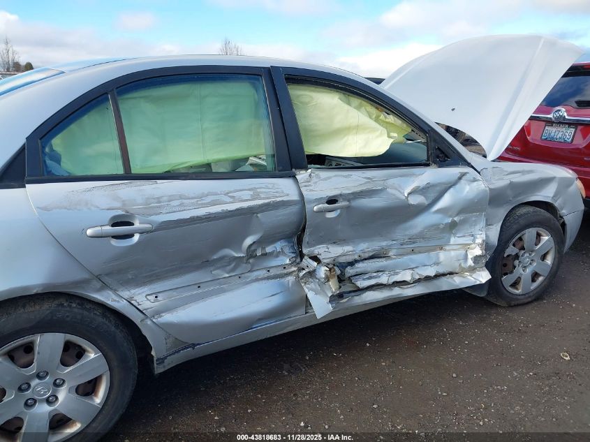 2007 Hyundai Sonata Gls VIN: 5NPET46C77H193413 Lot: 43818683