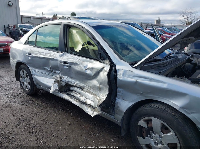 2007 Hyundai Sonata Gls VIN: 5NPET46C77H193413 Lot: 43818683