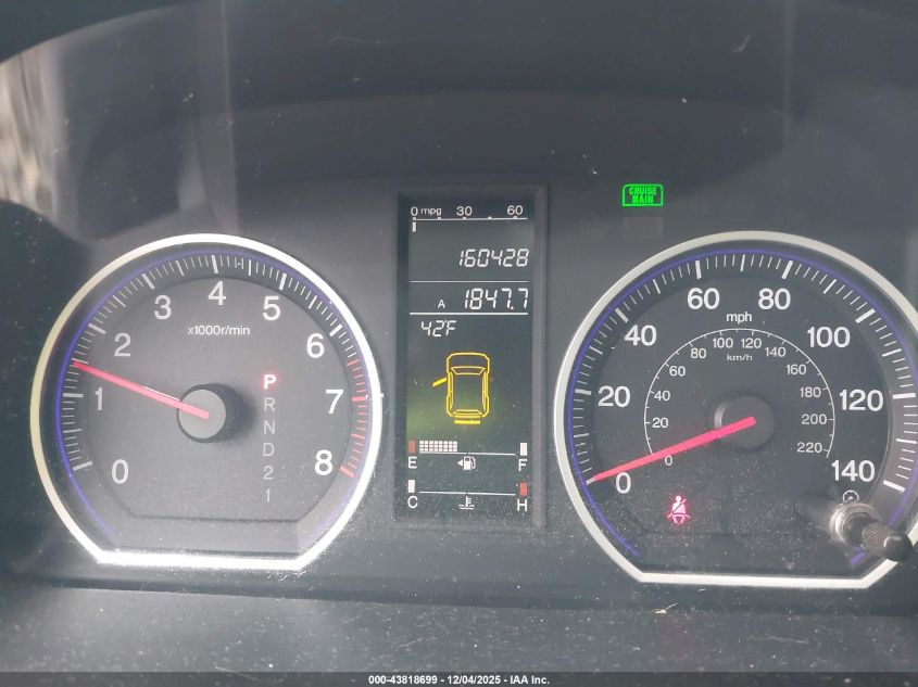 2009 Honda Cr-V Ex-L VIN: 5J6RE38759L020729 Lot: 43818699