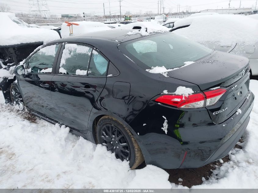 2022 Toyota Corolla Le VIN: 5YFEPMAE0NP286304 Lot: 43818725