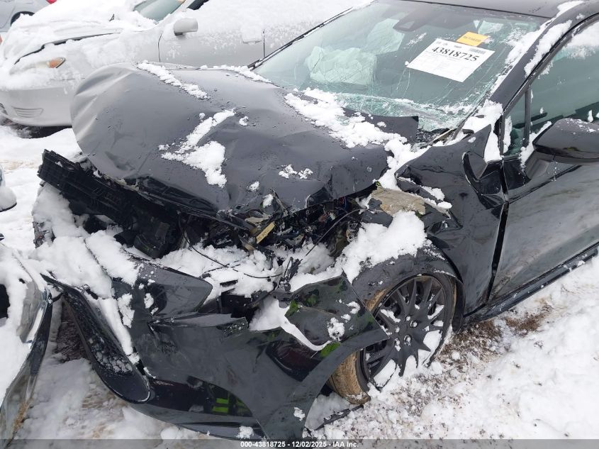 2022 Toyota Corolla Le VIN: 5YFEPMAE0NP286304 Lot: 43818725