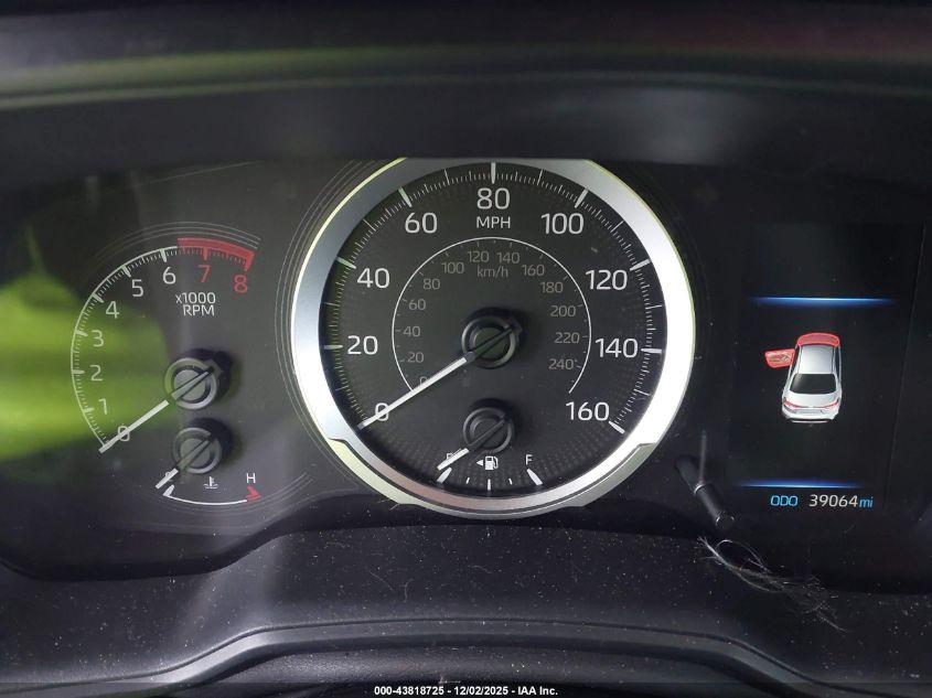 2022 Toyota Corolla Le VIN: 5YFEPMAE0NP286304 Lot: 43818725