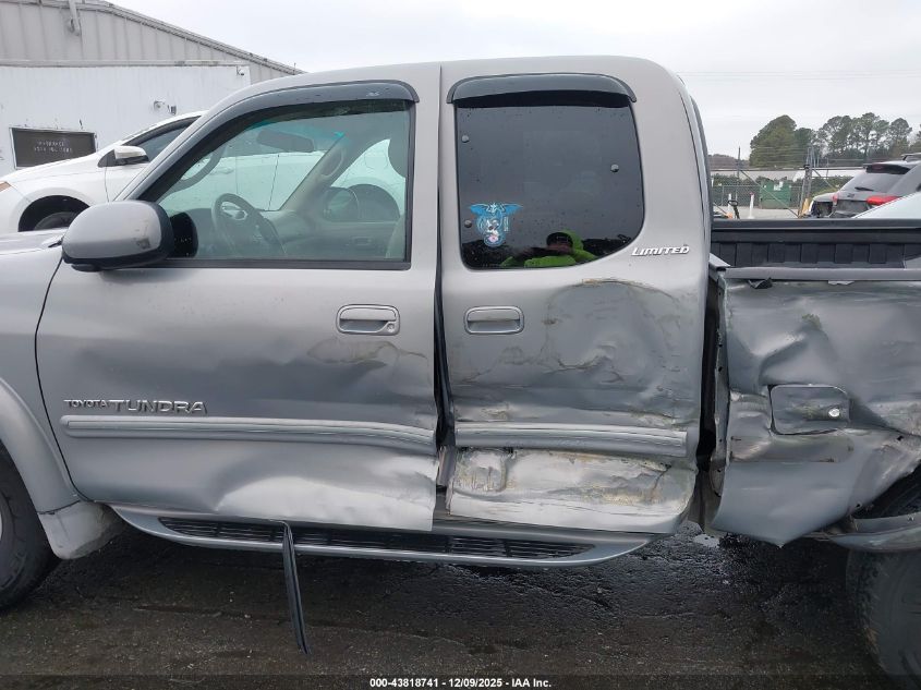 2000 Toyota Tundra Ltd V8 VIN: 5TBRT3819YS027423 Lot: 43818741