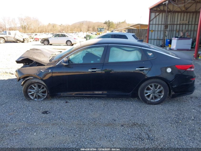 2019 Kia Optima Lx VIN: 5XXGT4L35KG282608 Lot: 43818754