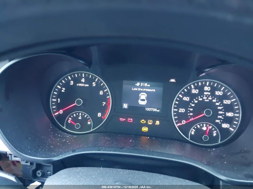 2019 Kia Optima Lx VIN: 5XXGT4L35KG282608 Lot: 43818754