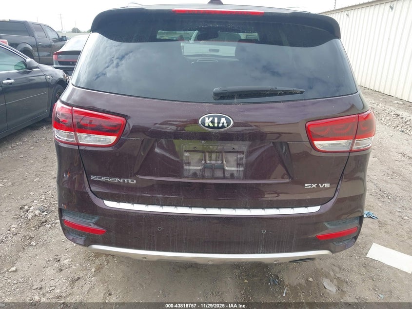 2016 Kia Sorento 3.3L Sx VIN: 5XYPK4A57GG041269 Lot: 43818757
