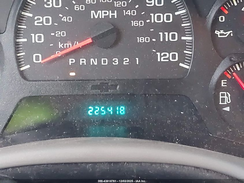 2008 Chevrolet Trailblazer Fleet VIN: 1GNDT13SX82259999 Lot: 43818761