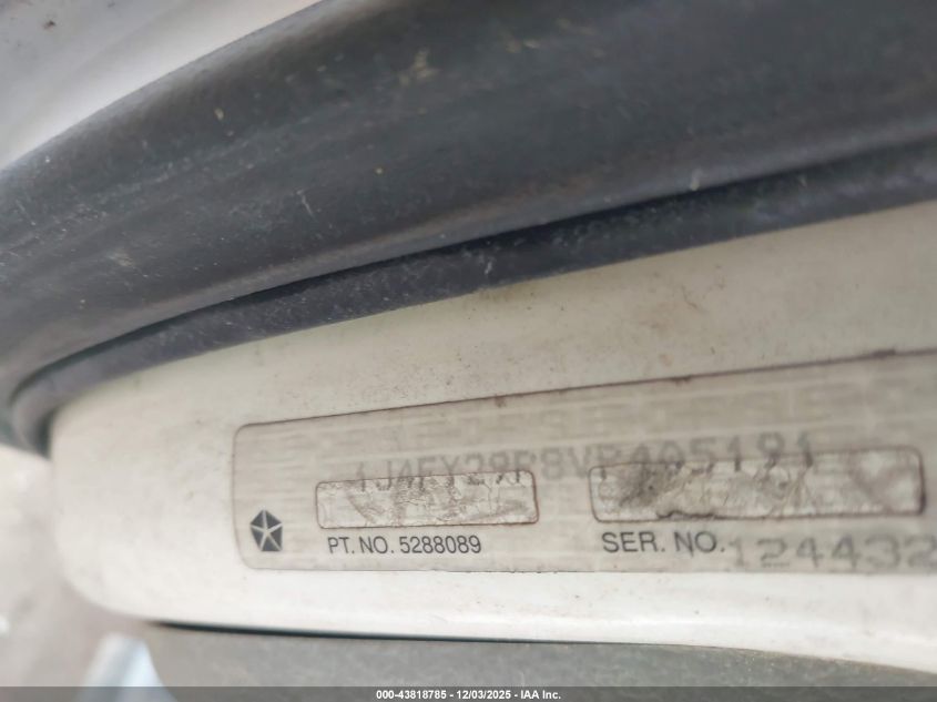 2001 Jeep Wrangler Se VIN: 1J4FA29P01P348340 Lot: 43818785