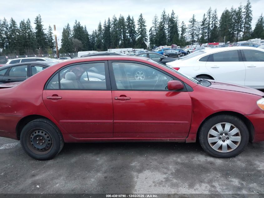 2003 Toyota Corolla Le VIN: 1NXBR32EX3Z077783 Lot: 43818790