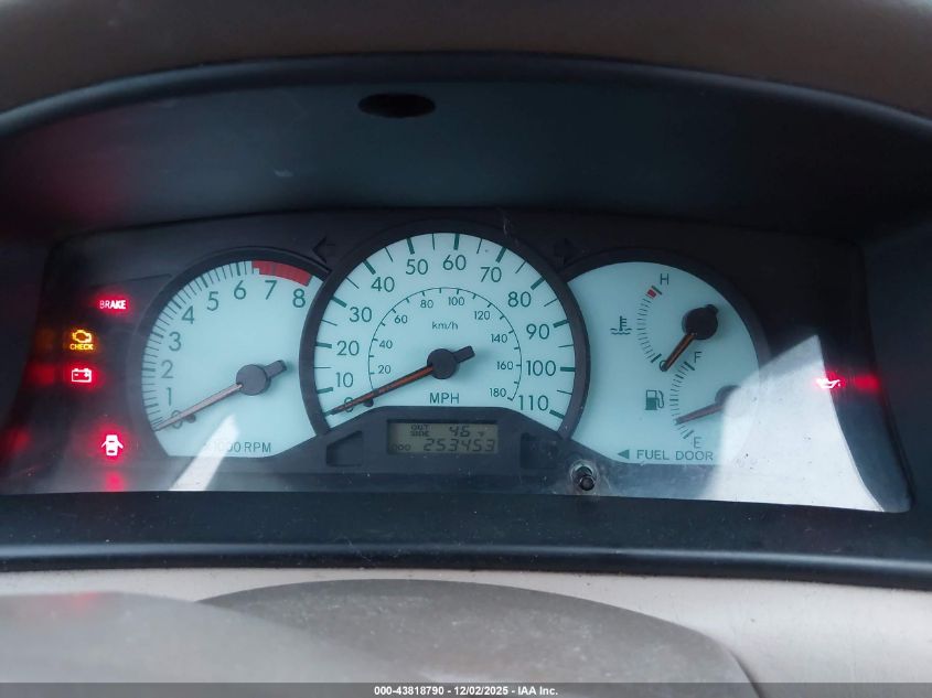 2003 Toyota Corolla Le VIN: 1NXBR32EX3Z077783 Lot: 43818790