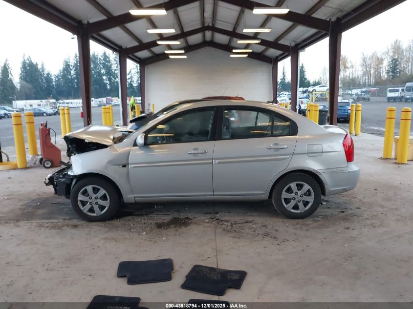 2008 Hyundai Accent Gls VIN: KMHCN46C98U232605 Lot: 43818794