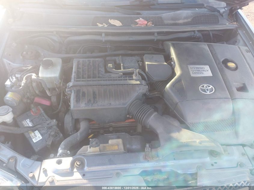 2006 Toyota Highlander Hybrid V6 VIN: JTEEW21A460012342 Lot: 43818800