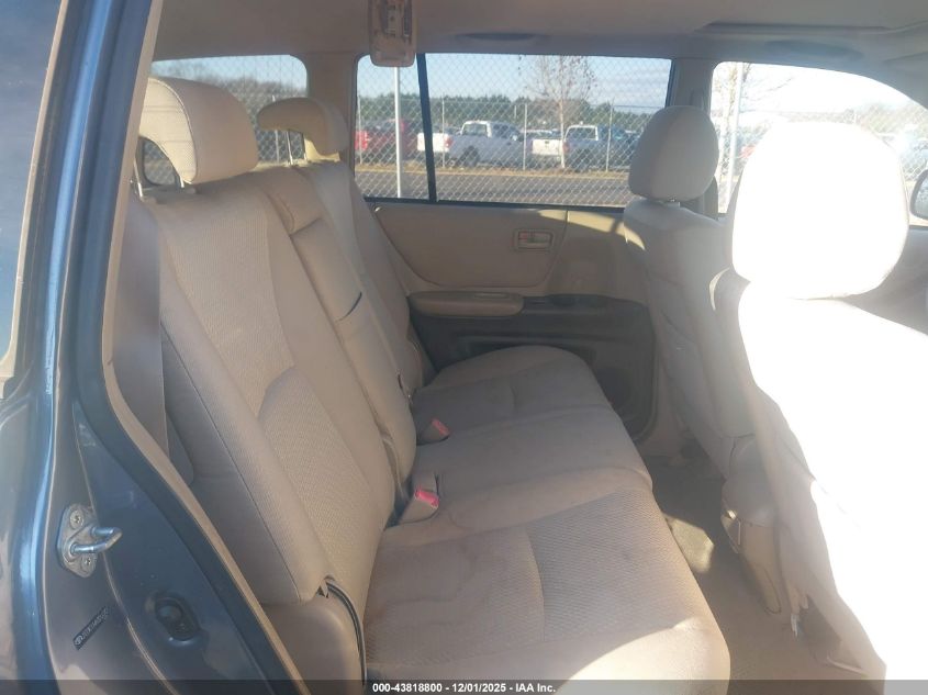 2006 Toyota Highlander Hybrid V6 VIN: JTEEW21A460012342 Lot: 43818800