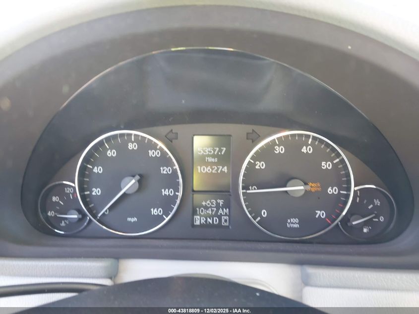 2006 Mercedes-Benz C 230 Sport VIN: WDBRF52H36A876360 Lot: 43818809