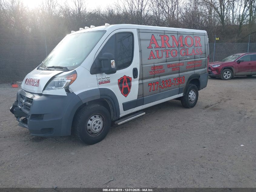 2017 Ram Promaster 1500 Low Roof 136 Wb