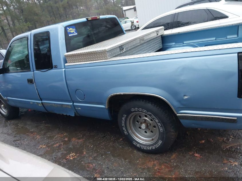1997 GMC Sierra 1500 Sl Wideside VIN: 1GTEC19R7VE530402 Lot: 43818835