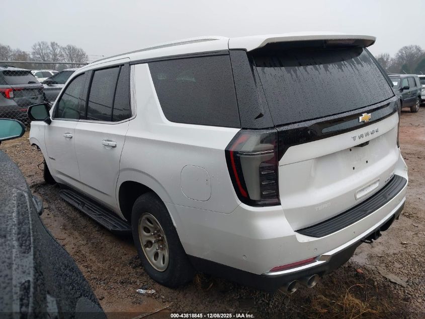 2025 Chevrolet Tahoe 4Wd Premier VIN: 1GNS6SRD7SR103205 Lot: 43818845